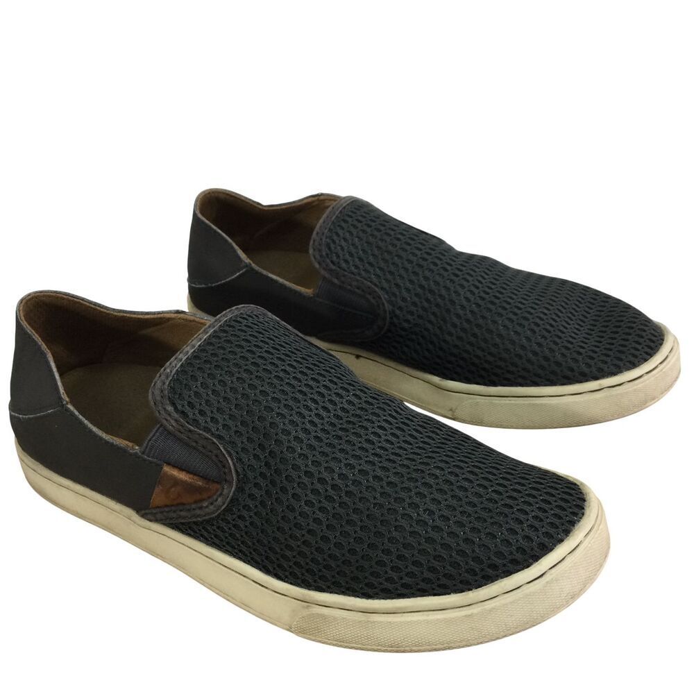 OluKai Pehuea Womens Slip On Mesh Casual Slip On Sneaker Shoes Size 7.5 US
